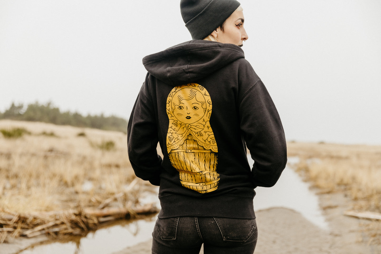 Matryoshka Zip Hoodie