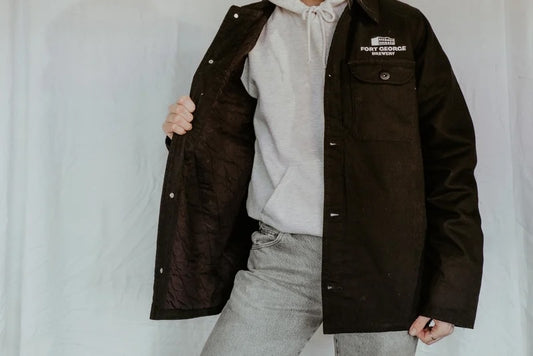 Black Canvas Jacket