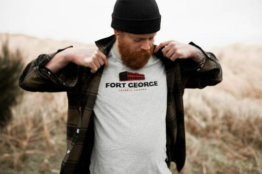 Gray Fort Tee