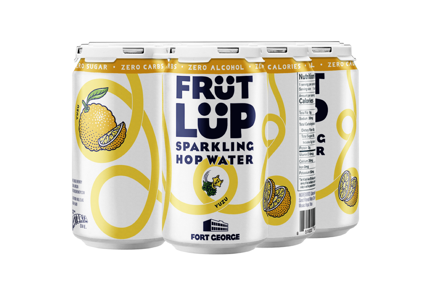 FRüT LüP: Yuzu - NA Sparkling Hop Water from Fort George