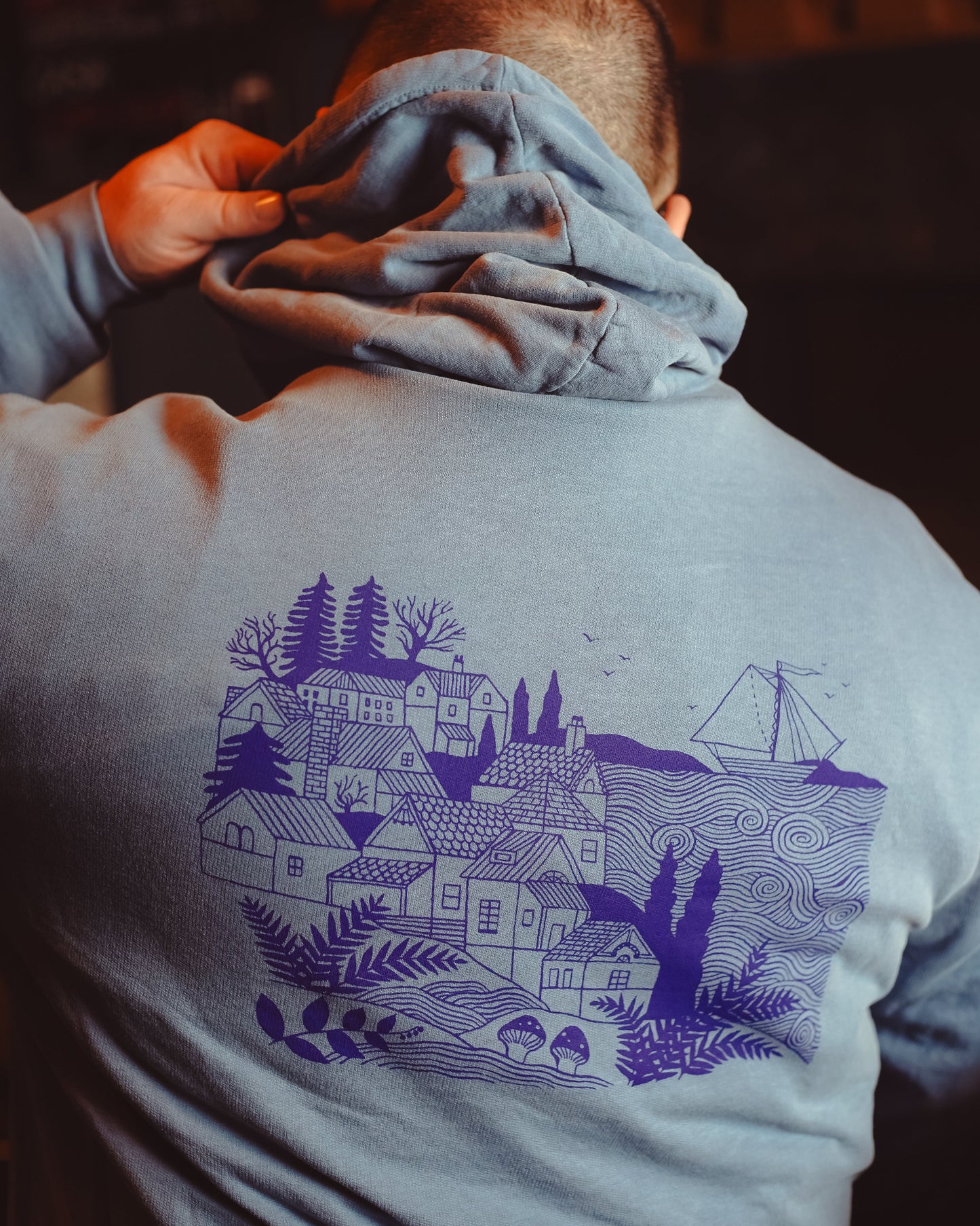 City of Dreams Cotton Hoodie