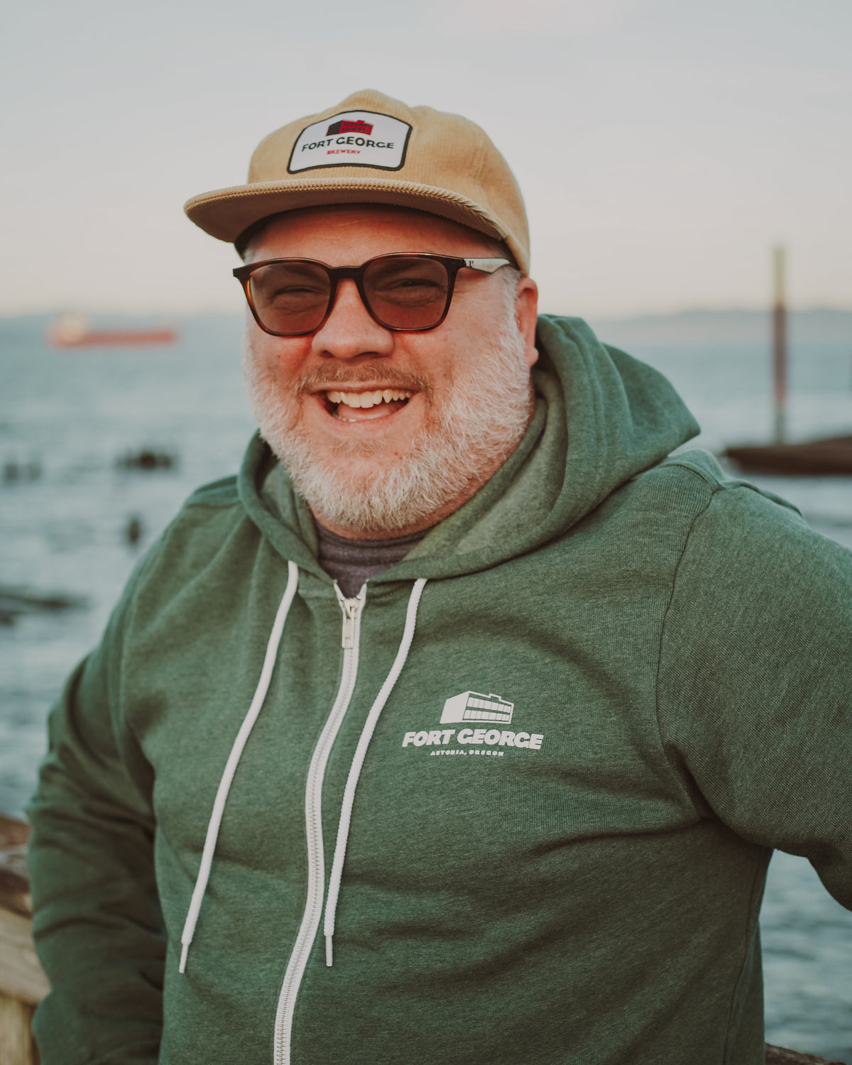 Astoria Zip Up Hoodie – Fort George Brewery
