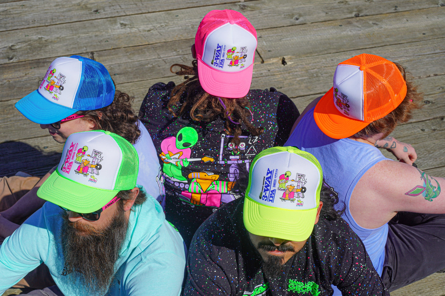Neon Trucker x Gecko Hawaii Collab x : 3-Way (2026)