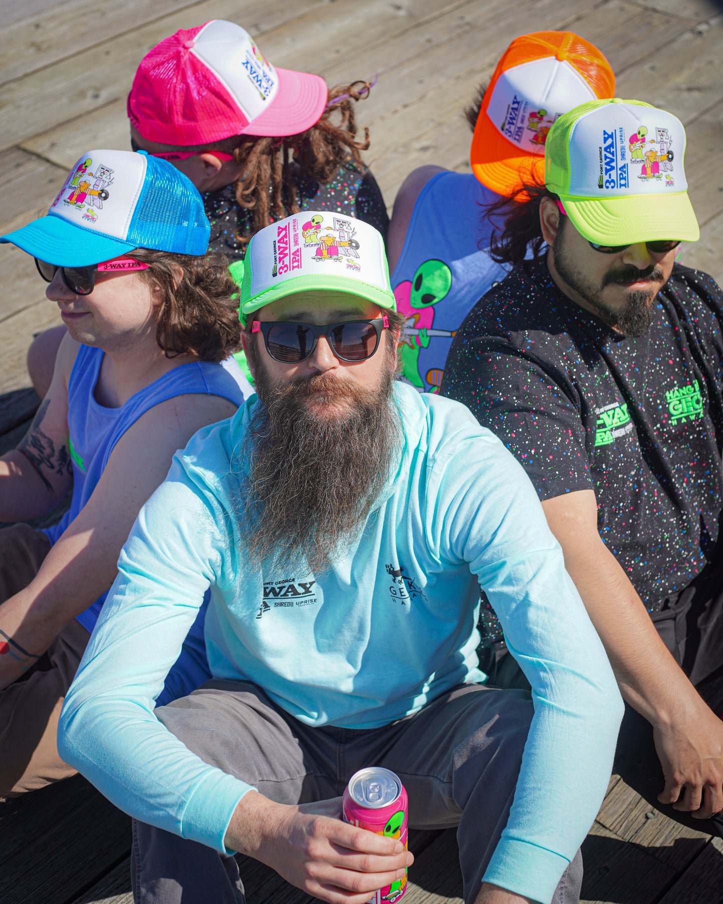 Neon Trucker x Gecko Hawaii Collab x : 3-Way (2026)