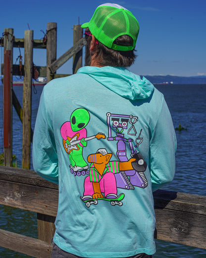 Neon Bermuda HoodTee x Gecko Hawaii Collab x  : 3-Way (2026)