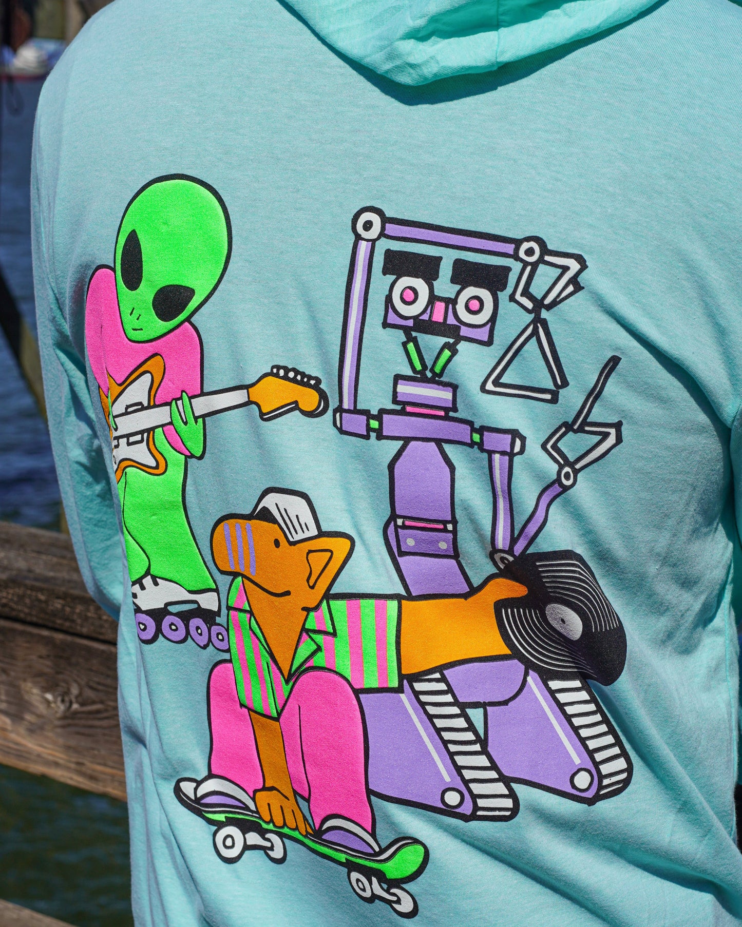 Neon Bermuda HoodTee x Gecko Hawaii Collab x  : 3-Way (2026)