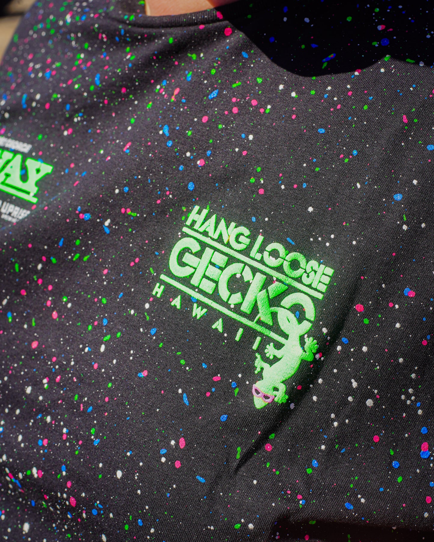 Splatter Glow Tee x Gecko Hawaii Collab x : 3-Way (2026)