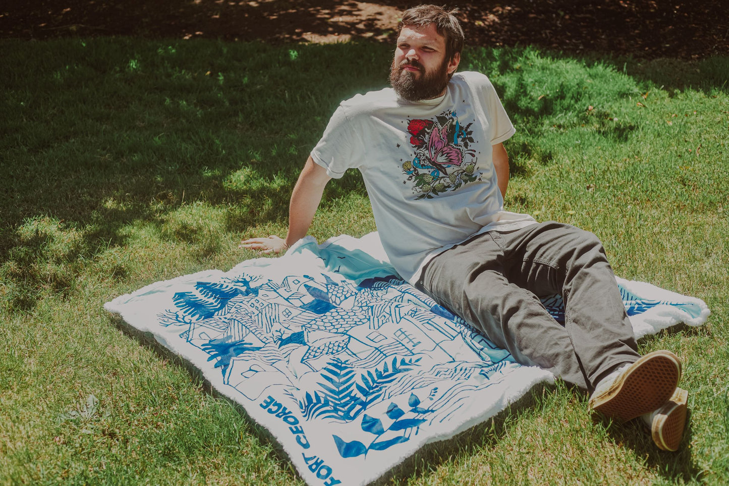 City of Dreams Plush Blanket