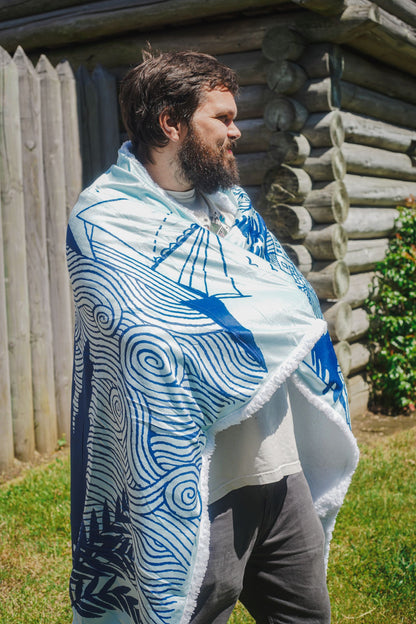 City of Dreams Plush Blanket