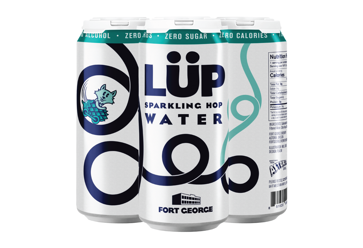 LüP Water - NA Sparkling Hop Water from Fort George