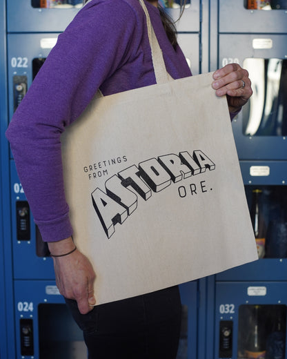 Greetings from Astoria Tote Bags