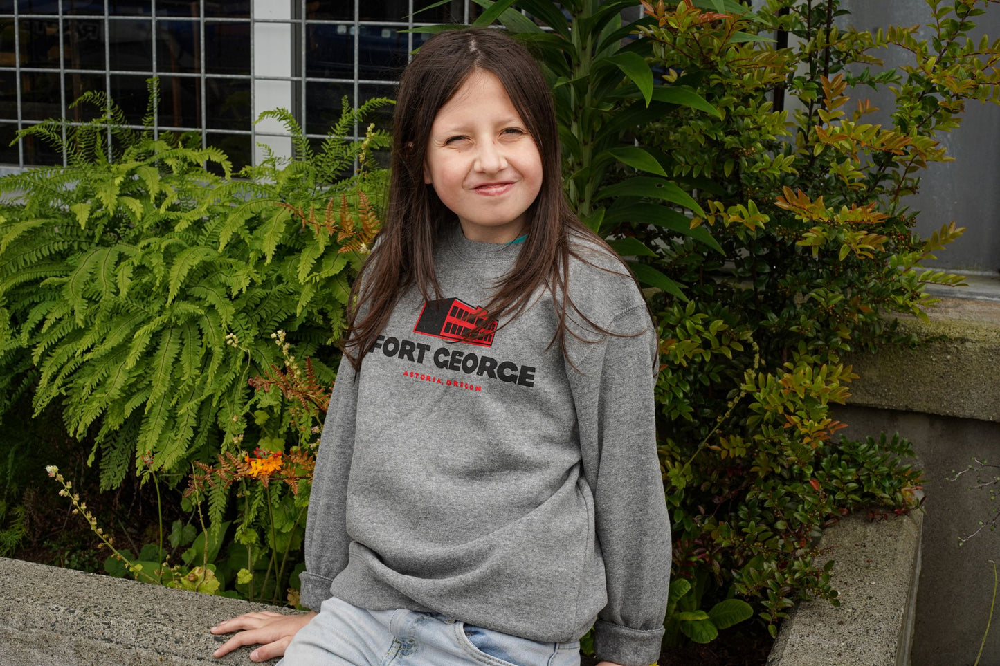 Kids Fort George Crewneck